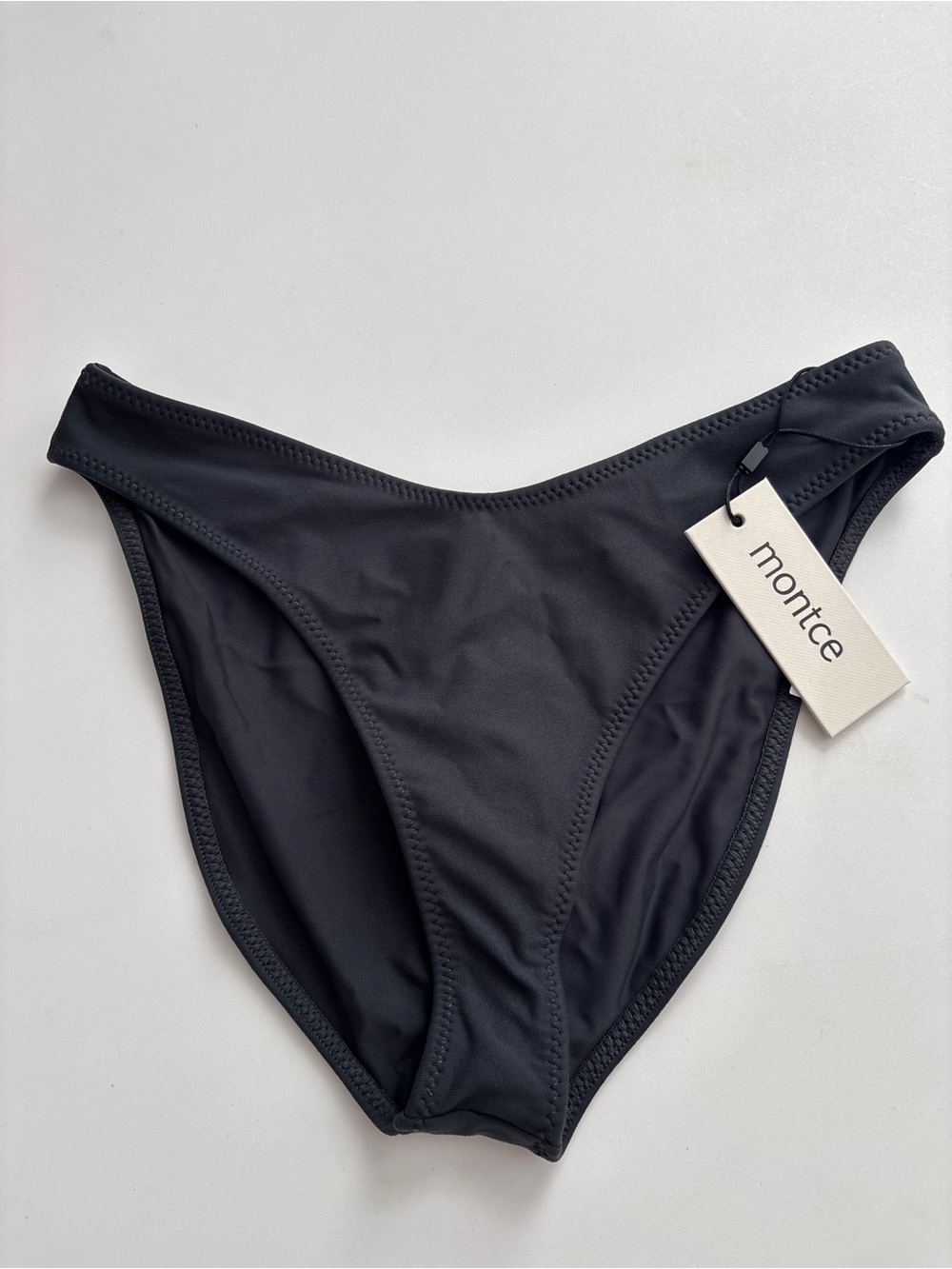 Montce Swim Bikini Bottom Nwt Charcoal Gray Lulu